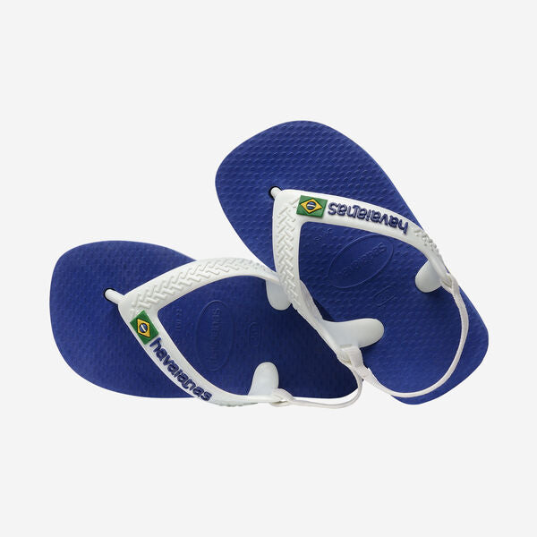 Havaianas Baby Brasil Logo-Marine Blue | Havaianas | - Northshore Newquay - Surf/Skate Shop