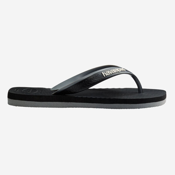 Havaianas Dual-Black/Steel Grey | Havaianas | flip flops - Northshore Newquay - Surf/Skate Shop