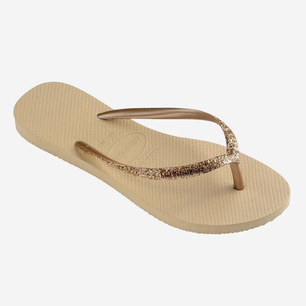Havaianas Slim Glitter-Sand Grey | Havaianas | - Northshore Newquay - Surf/Skate Shop