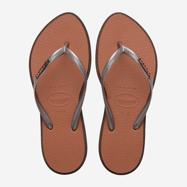 Havaianas Slim Point-Dark Brown | Havaianas | flip flops - Northshore Newquay - Surf/Skate Shop