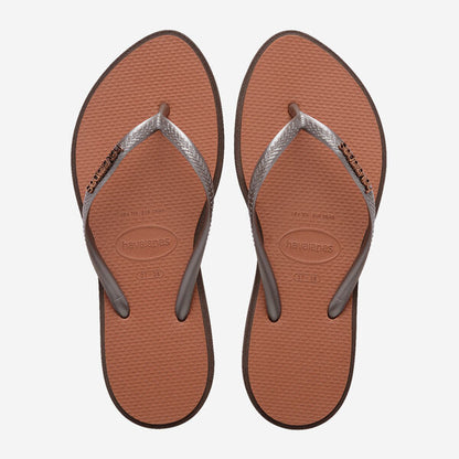 Havaianas Slim Point-Dark Brown | Havaianas | flip flops