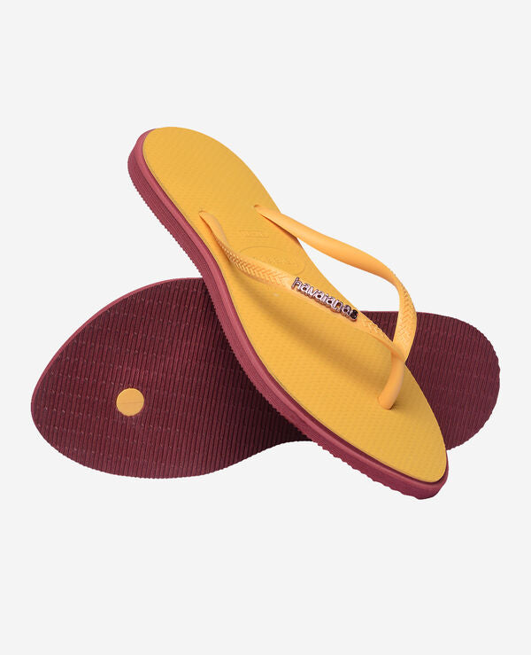 Havaianas Slim Tropical- Caja Yellow | Havaianas | - Northshore Newquay - Surf/Skate Shop