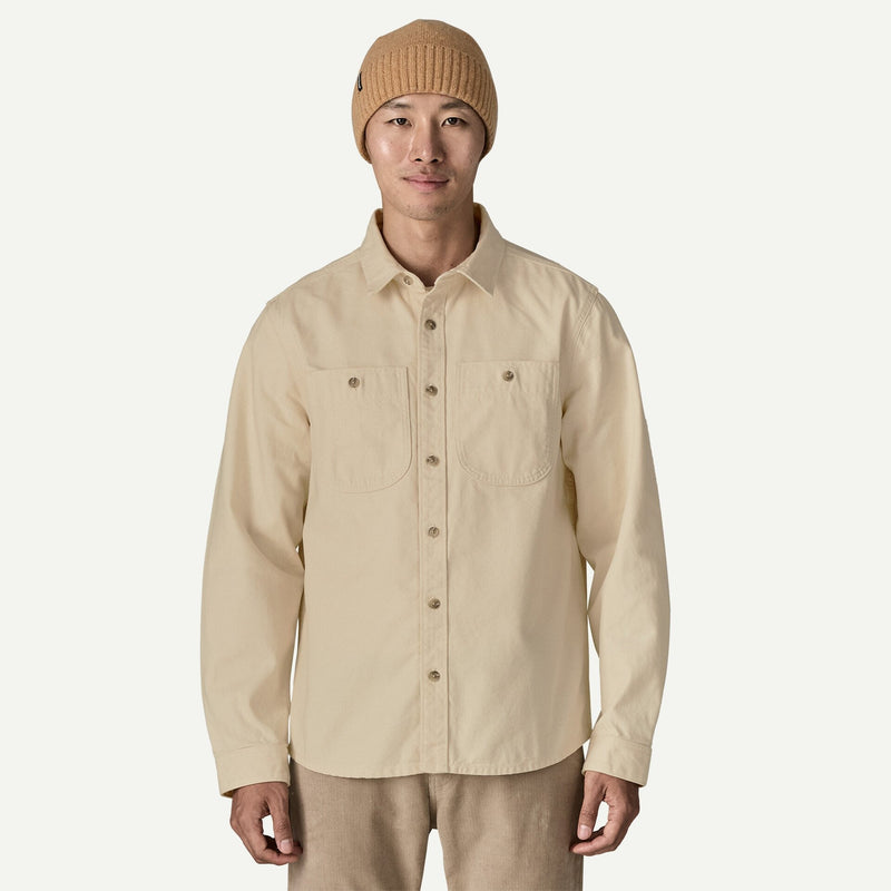 Patagonia Men's Point Reyes Canvas Shirt-Undyed Natural | Patagonia |