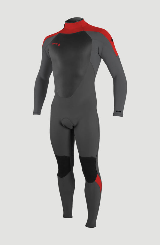 O’NEILL KIDS EPIC 4/3MM BACK ZIP FULL WETSUIT | BLACK / RED / GREY | O’neill | Winter Wetsuit
