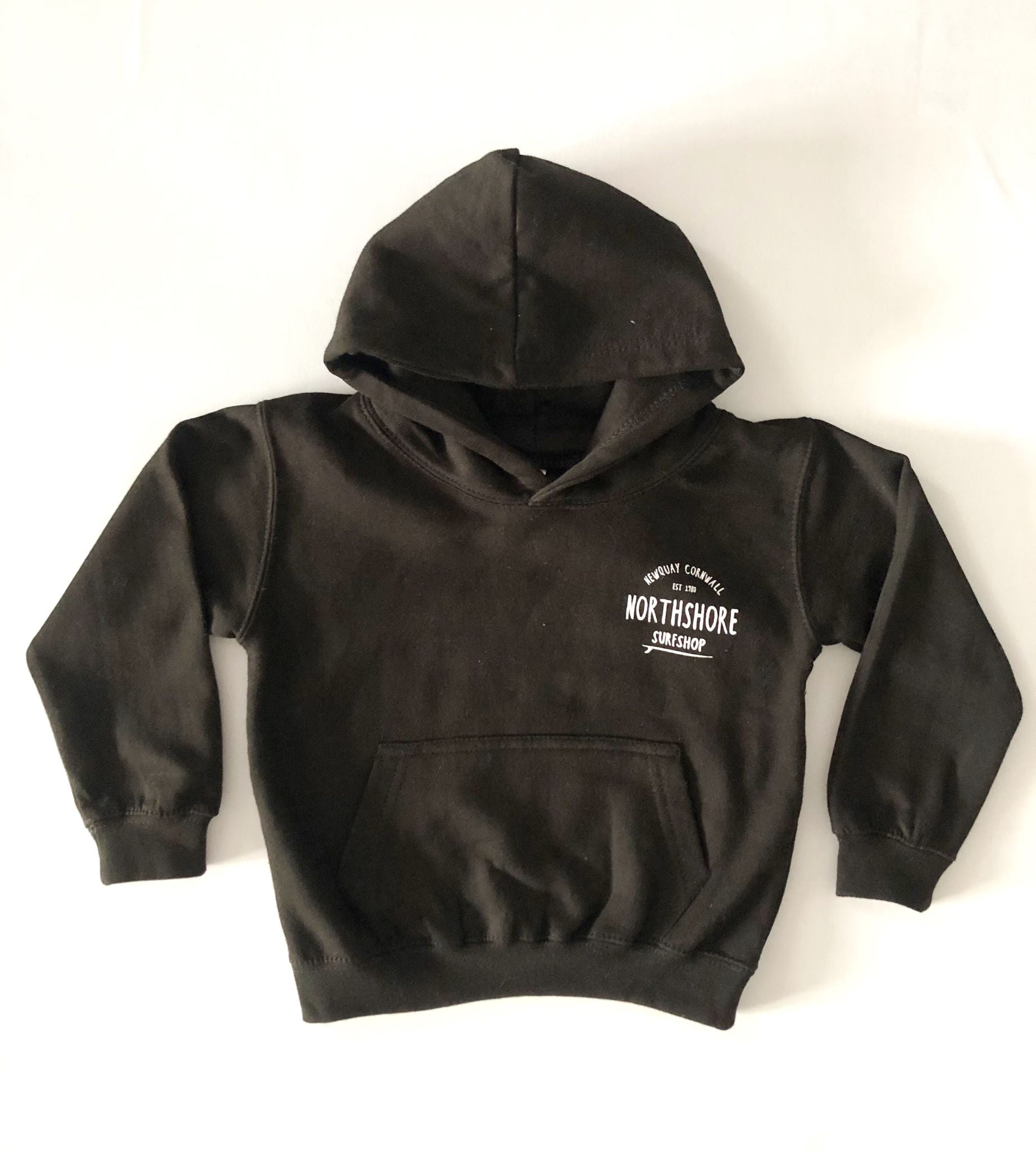 Kids Classic Logo Hoodie | Black | Northshore Surf Shop | Kids Clothing
