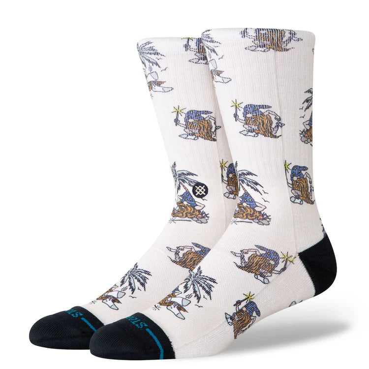 STANCE CASTAWAY CREW SOCKS - CANVAS | Stance | - Northshore Newquay - Surf/Skate Shop