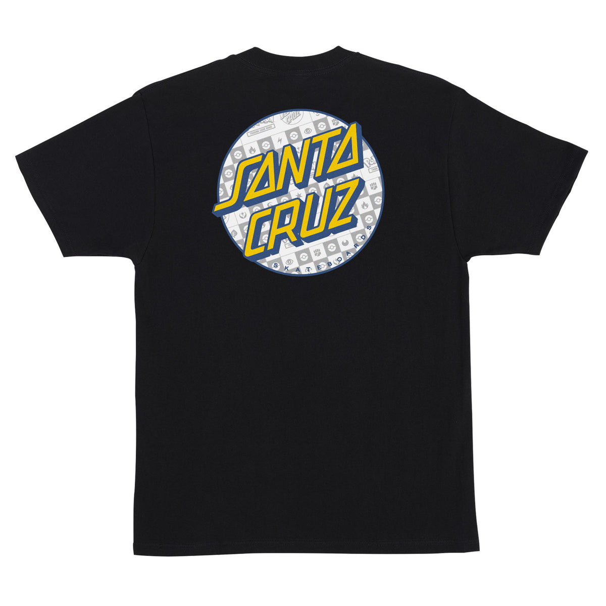 Santa Cruz Pokemon Energy Dot T-shirt-Black | Santa Cruz | - Northshore Newquay - Surf/Skate Shop