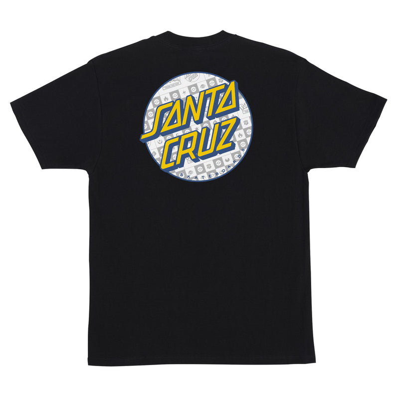 Santa Cruz Pokemon Energy Dot T-shirt-Black | Santa Cruz | - Northshore Newquay - Surf/Skate Shop