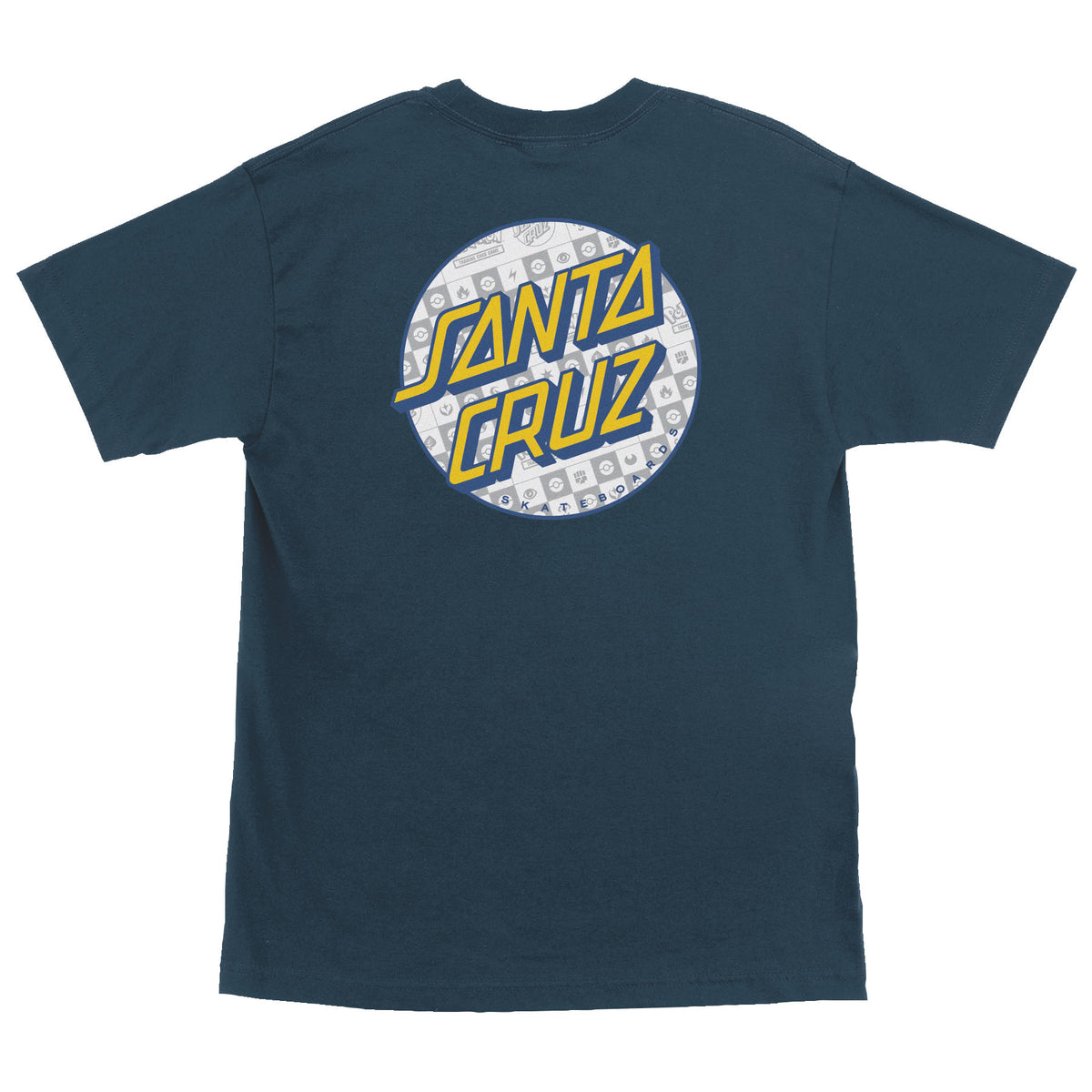 Santa Cruz Pokemon Energy Dot T-shirt-Harbor Blue | Santa Cruz | - Northshore Newquay - Surf/Skate Shop