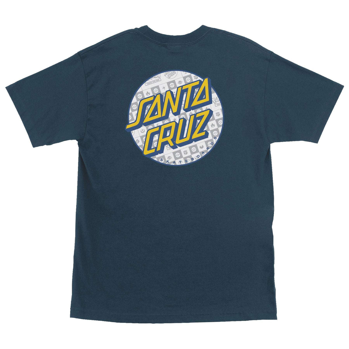 Santa Cruz Pokemon Energy Dot T-shirt-Harbor Blue | Santa Cruz | - Northshore Newquay - Surf/Skate Shop