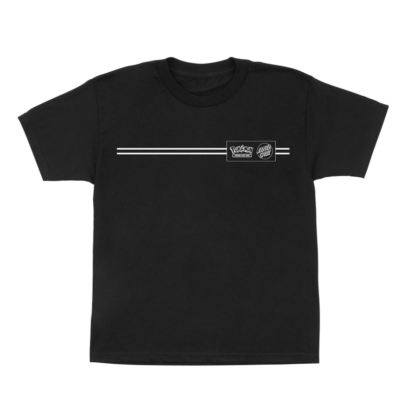 Santa Cruz Youth Pokemon Energy Dot T-Shirt-Black | Santa Cruz | - Northshore Newquay - Surf/Skate Shop