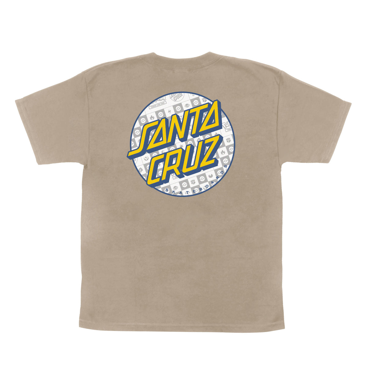 Santa Cruz Youth Pokemon Energy Dot T-Shirt-Sand | Santa Cruz | - Northshore Newquay - Surf/Skate Shop