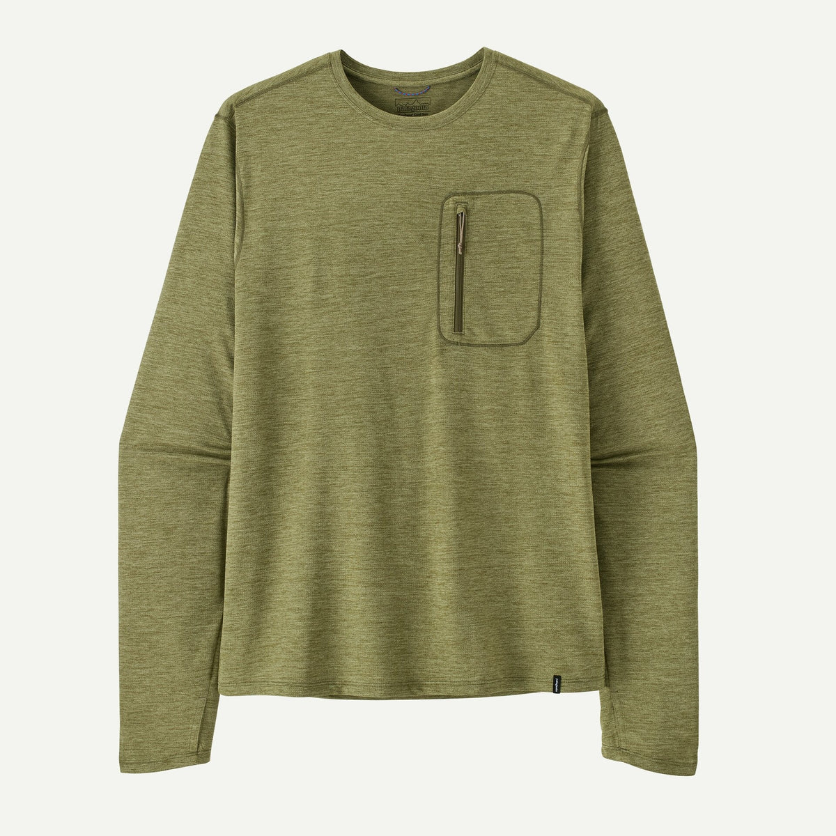 Patagonia Men's Long-Sleeved Capilene® Cool Sun Shirt-Caper Green - Buckhorn Green X-Dye | Patagonia | T Shirt - Northshore Newquay - Surf/Skate Shop