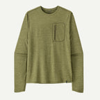 Patagonia Men's Long-Sleeved Capilene® Cool Sun Shirt-Caper Green - Buckhorn Green X-Dye | Patagonia | T Shirt - Northshore Newquay - Surf/Skate Shop