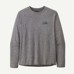 Patagonia Men's Long-Sleeved Capilene® Cool Daily Graphic Shirt-73 Skyline: Feather Grey | Patagonia |