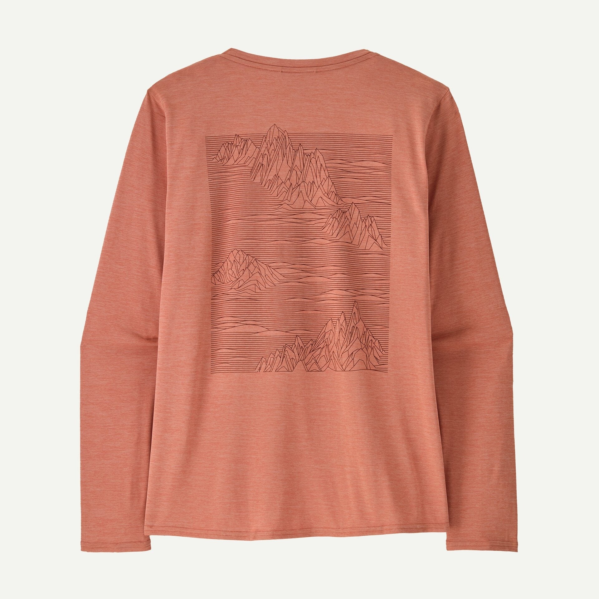 Patagonia Women's Long-Sleeved Capilene®Cool Daily Graphic Shirt-Strataspire: Moment Pink X-Dye | Patagonia | T Shirt