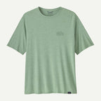 Patagonia Men's Capilene® Cool Daily Graphic Shirt- Ellwood Green X-Dye | Patagonia | T Shirt - Northshore Newquay - Surf/Skate