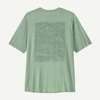 Patagonia Men's Capilene® Cool Daily Graphic Shirt- Ellwood Green X-Dye | Patagonia | T Shirt - Northshore Newquay - Surf/Skate