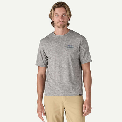 Patagonia Men's Capilene® Cool Daily Graphic Shirt- 73 Skyline: Feather Grey | Patagonia |
