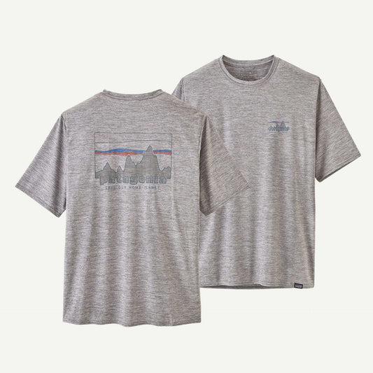 Patagonia Men's Capilene® Cool Daily Graphic Shirt- 73 Skyline: Feather Grey | Patagonia |