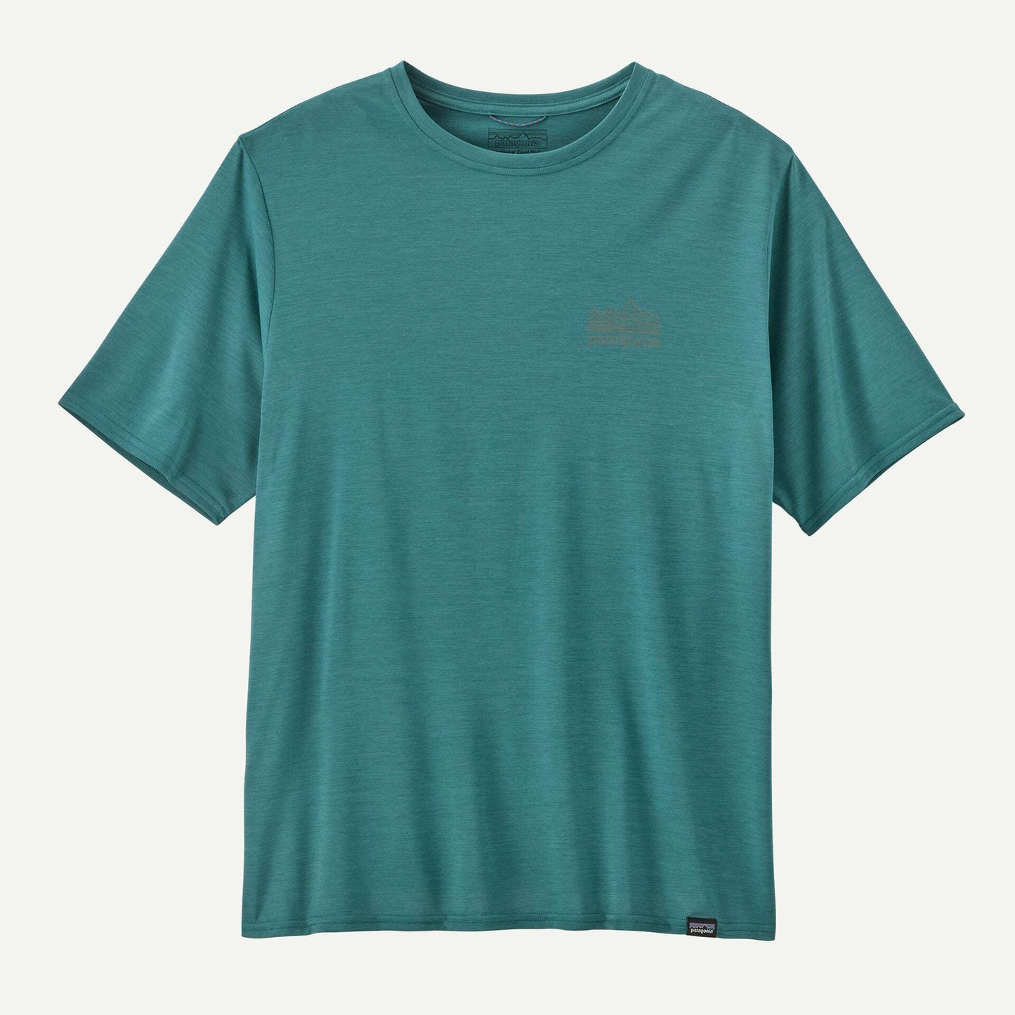 Patagonia Men's Capilene® Cool Daily Graphic Shirt- Strataspire: Wetland Blue X-Dye | Patagonia |