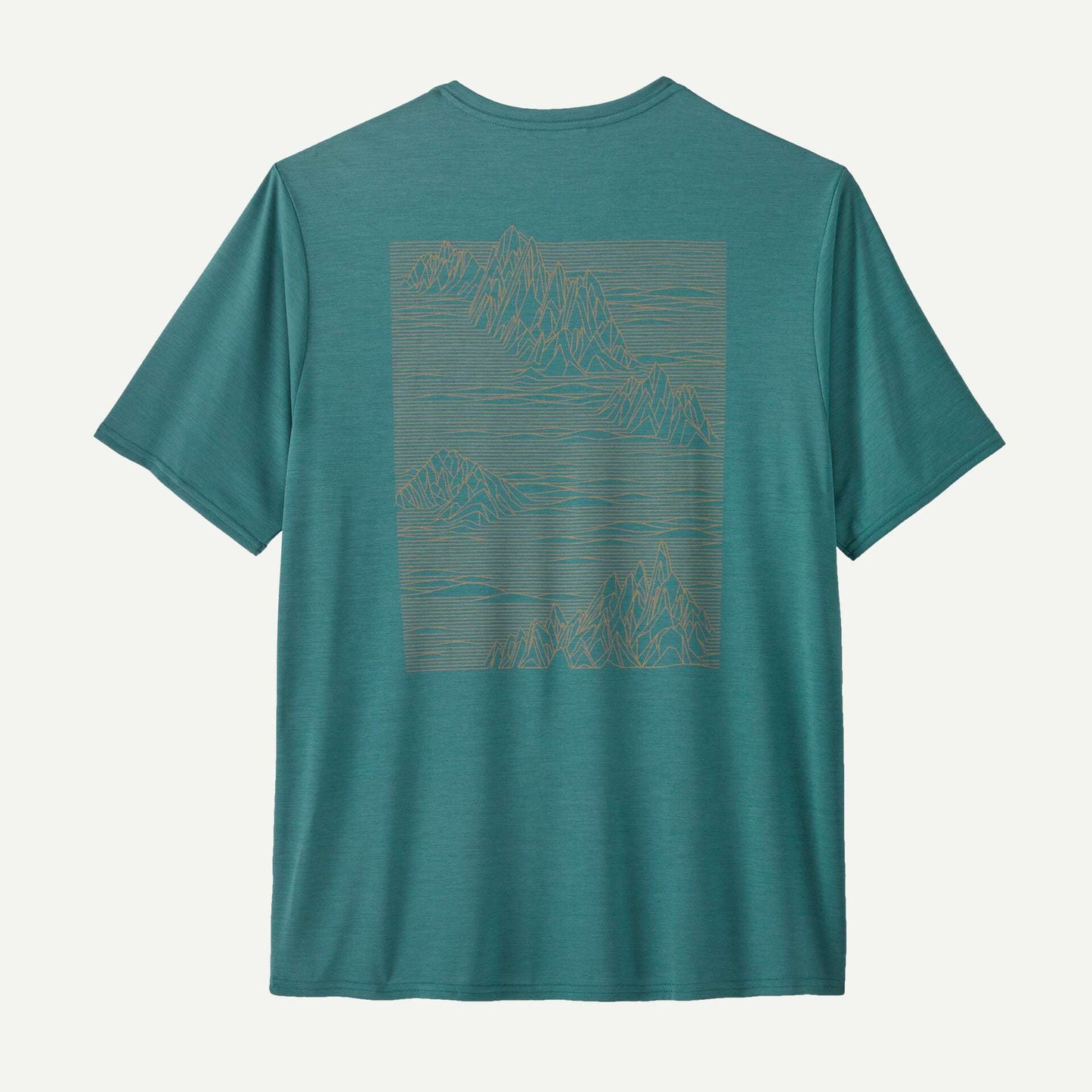 Patagonia Men's Capilene® Cool Daily Graphic Shirt- Strataspire: Wetland Blue X-Dye | Patagonia |