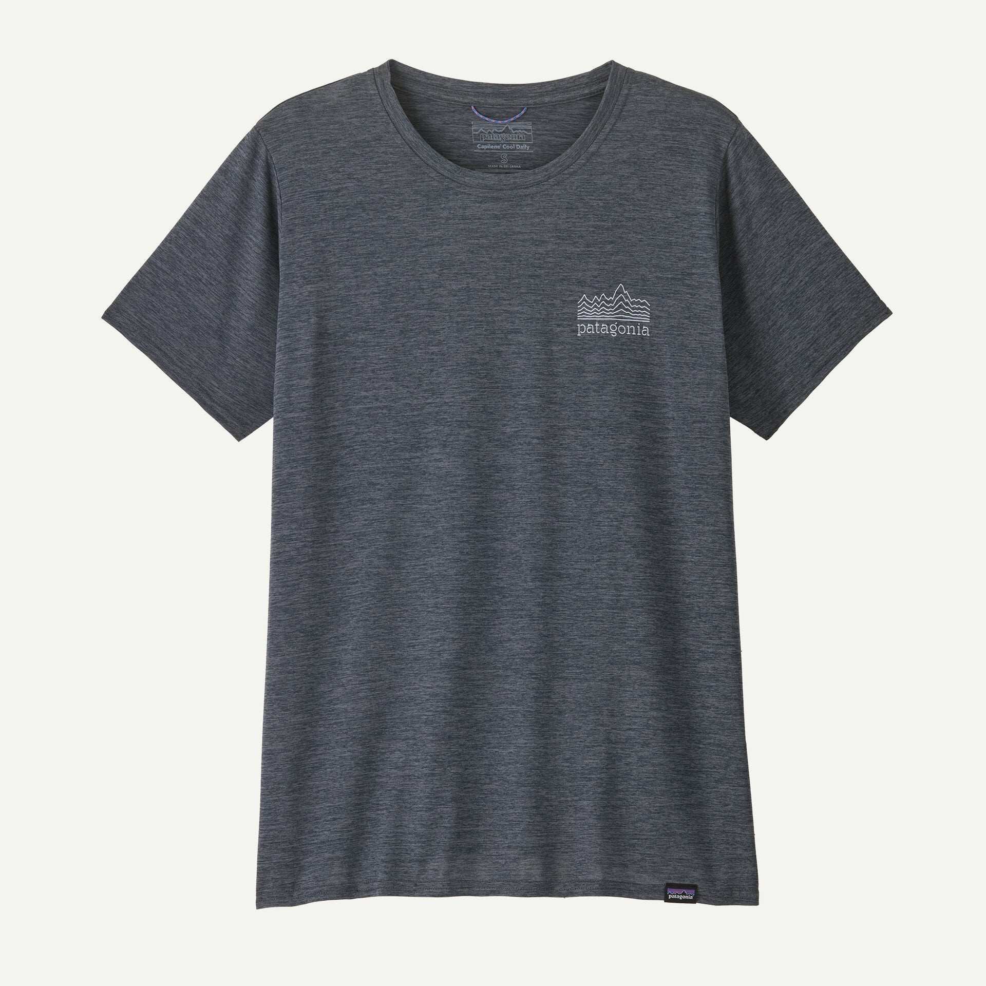 Patagonia Women's Capilene® Cool Daily Graphic Shirt-Strataspire: Smolder Blue X-Dye | Patagonia | T Shirt
