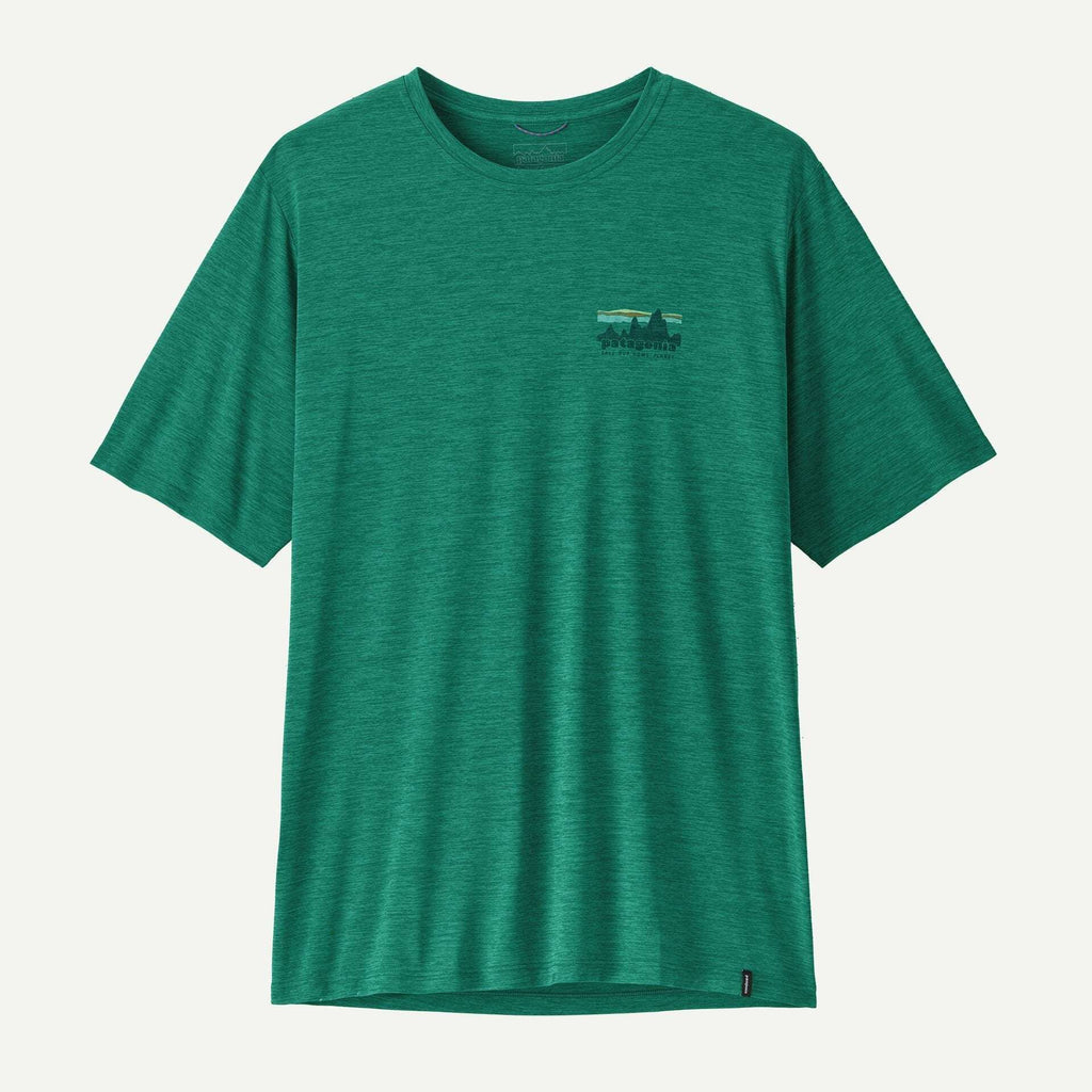 Patagonia Men's Capilene® Cool Daily Shirt-73 Skyline-Green-Light Gem Green S | Patagonia | - Northshore Newquay - Surf/Skate Shop