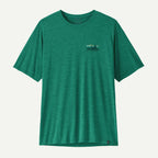 Patagonia Men's Capilene® Cool Daily Shirt-73 Skyline-Green-Light Gem Green S | Patagonia | - Northshore Newquay - Surf/Skate Shop
