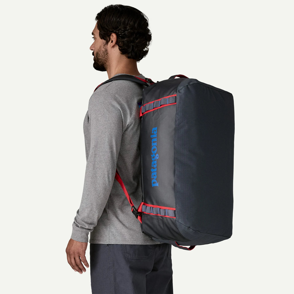 Patagonia Black Hole® Duffel 55L-Smolder Blue w/Amanita Red