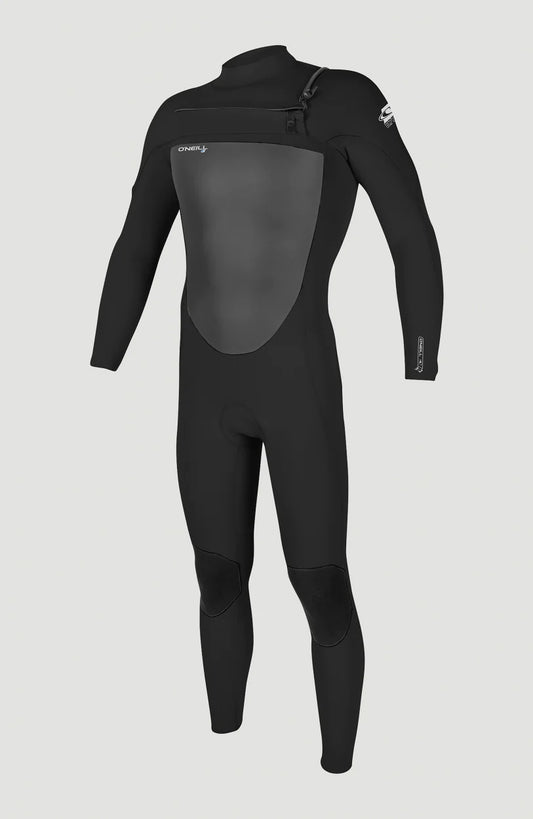 O'NEILL MENS EPIC 3/2MM CHEST ZIP FULL WETSUIT | BLACK Medium | O’neill | Summer Wetsuit