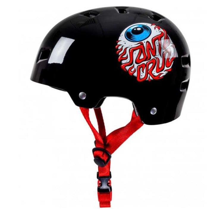 BULLET X SANTA CRUZ EYEBALL HELMET | Santa Cruz | helmet - Northshore Newquay - Surf/Skate Shop