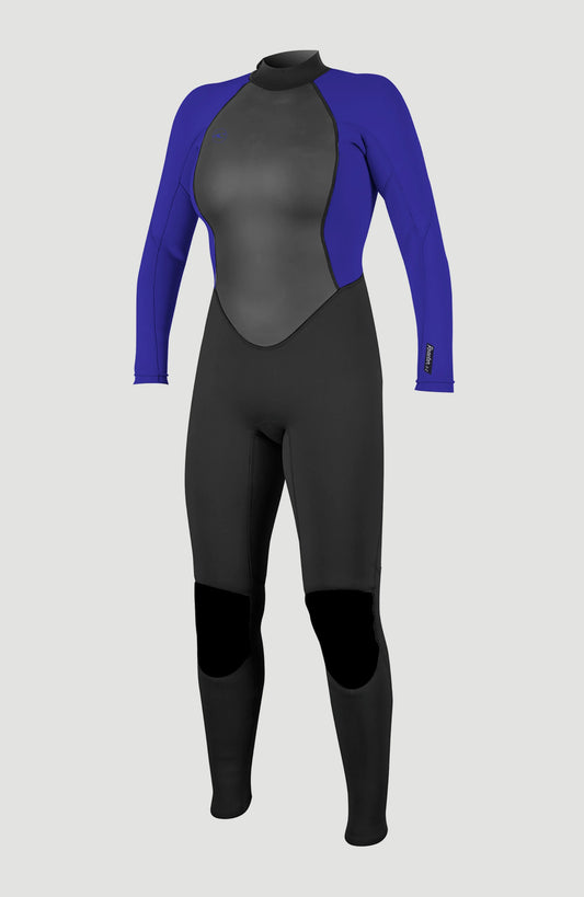 O’Neill Women’s Reactor-2 3/2mm Back Zip Full Wetsuit Black / Violet Uk 18 | O’neill |