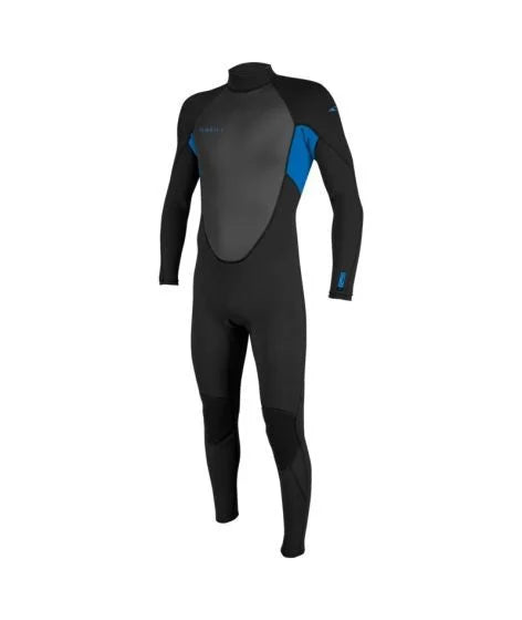 O'Neill Youth Reactor-2 3/2mm Back Zip Summer Wetsuit - Black / Ocean | O'neill | - Northshore Newquay - Surf/Skate Shop
