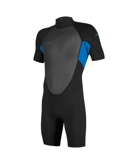 O'neill Youth Reactor-2 2mm Back Zip S/S - Black/Ocean | O'neill | - Northshore Newquay - Surf/Skate Shop