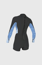 O'neill Women Bahia 2/1mm Back Zip Longsleeve Spring Wetsuit - Temp steel/Chambray Blue | O'neill | - Northshore Newquay - Surf/Skate Shop