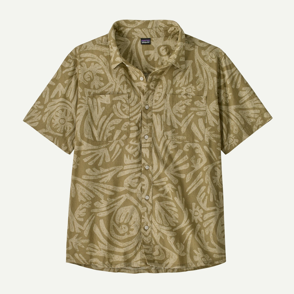 Patagonia Men's Back Step Shirt-Earthen: Weathered Stone XXL | Patagonia | Shirt - Northshore Newquay - Surf/Skate Shop