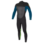 O’NEILL KIDS EPIC 3/2MM CHEST ZIP FULL WETSUIT - BLUE / GREEN | O’neill | Summer Wetsuit - Northshore Newquay - Surf/Skate