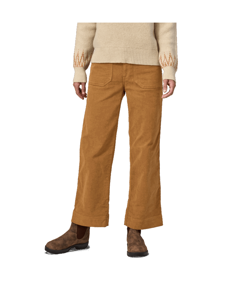 Patagonia Women's Wide-Leg Cord Pants-Nest Brown | Patagonia | - Northshore Newquay - Surf/Skate