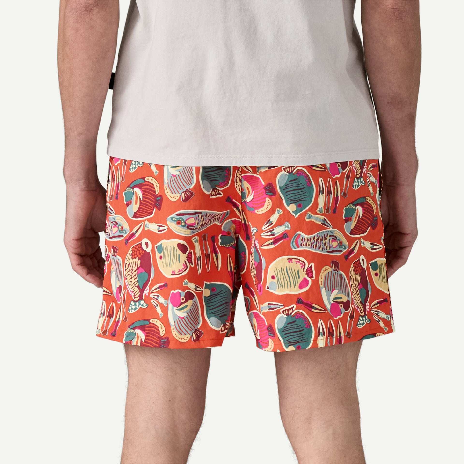 Patagonia Men's Baggies™ Shorts - 5"- Wrasse: Pollinator Orange | Patagonia |