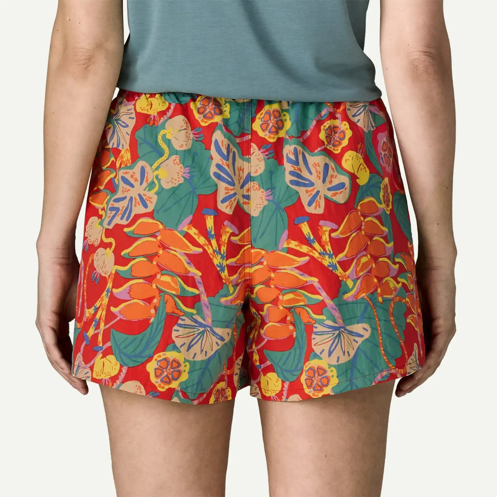 Patagonia Women's Baggies™ Shorts - 5"-Tropical climb/Hot Ember | Patagonia | - Northshore Newquay - Surf/Skate Shop