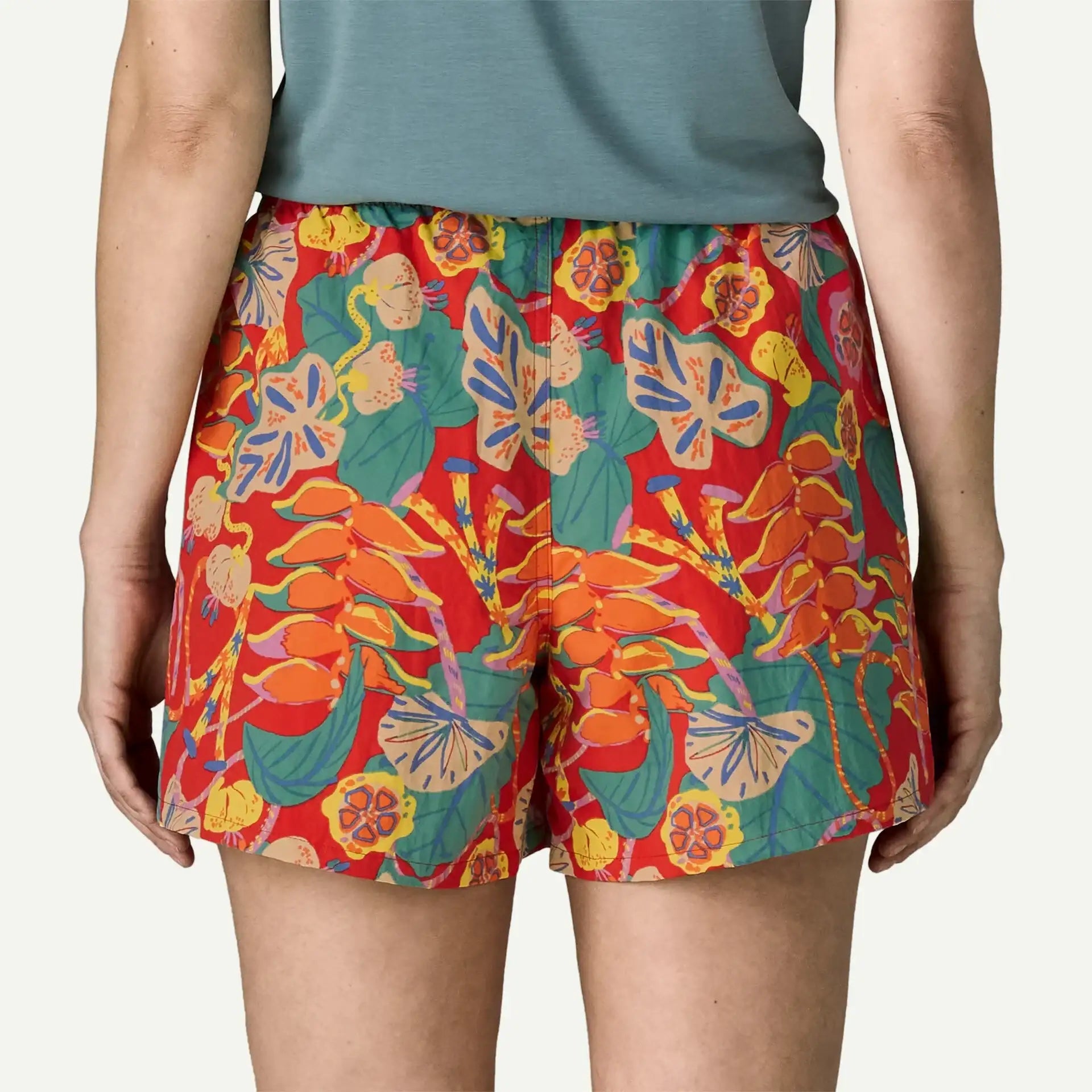 Patagonia Women's Baggies™ Shorts - 5"-Tropical climb/Hot Ember | Patagonia | - Northshore Newquay - Surf/Skate Shop