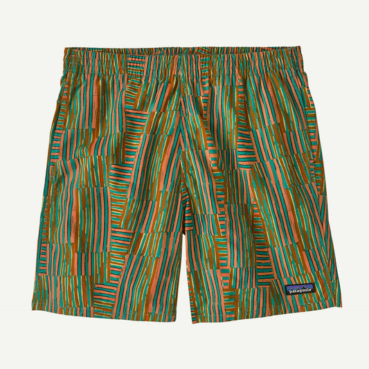 Patagonia Men's Funhoggers™ Shorts - 6"- Quilty Fitz: Heartleaf Green | Patagonia |