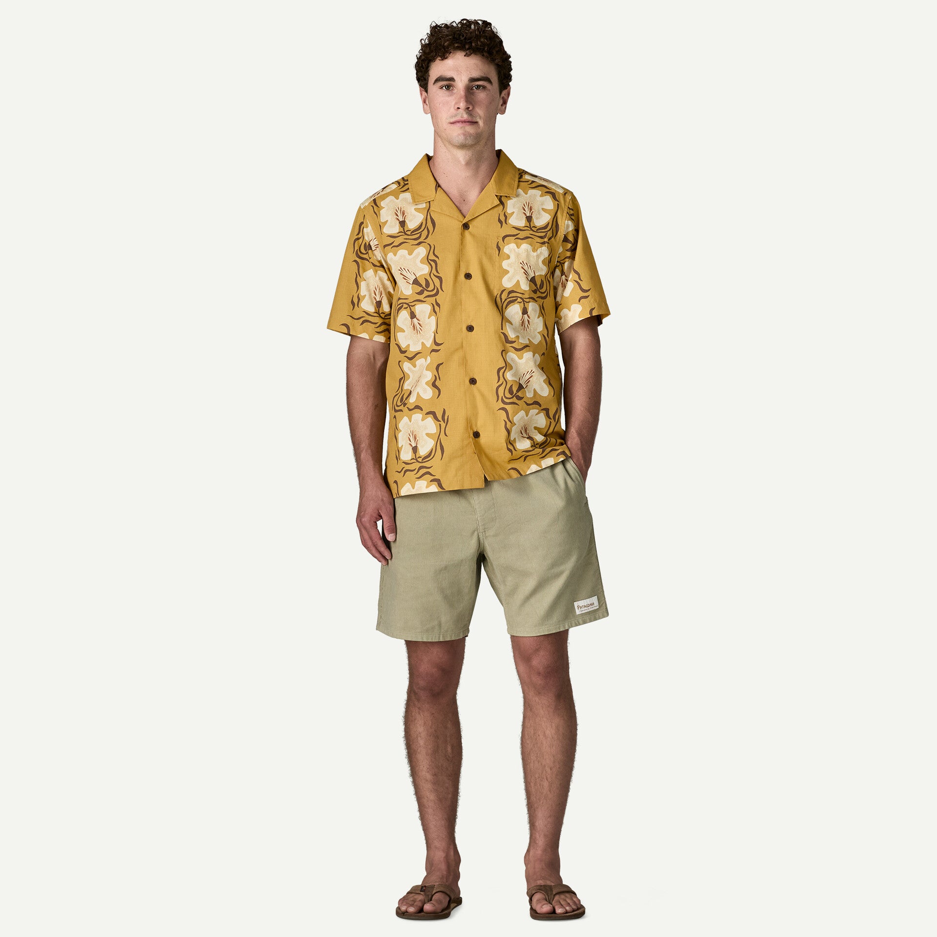 Patagonia Men's Corduroy Volley Shorts-Pelican | Patagonia | - Northshore Newquay - Surf/Skate Shop