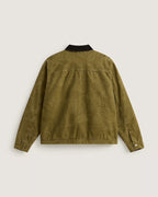 Vans Nico Cropped Chore Canv Olive Brown
