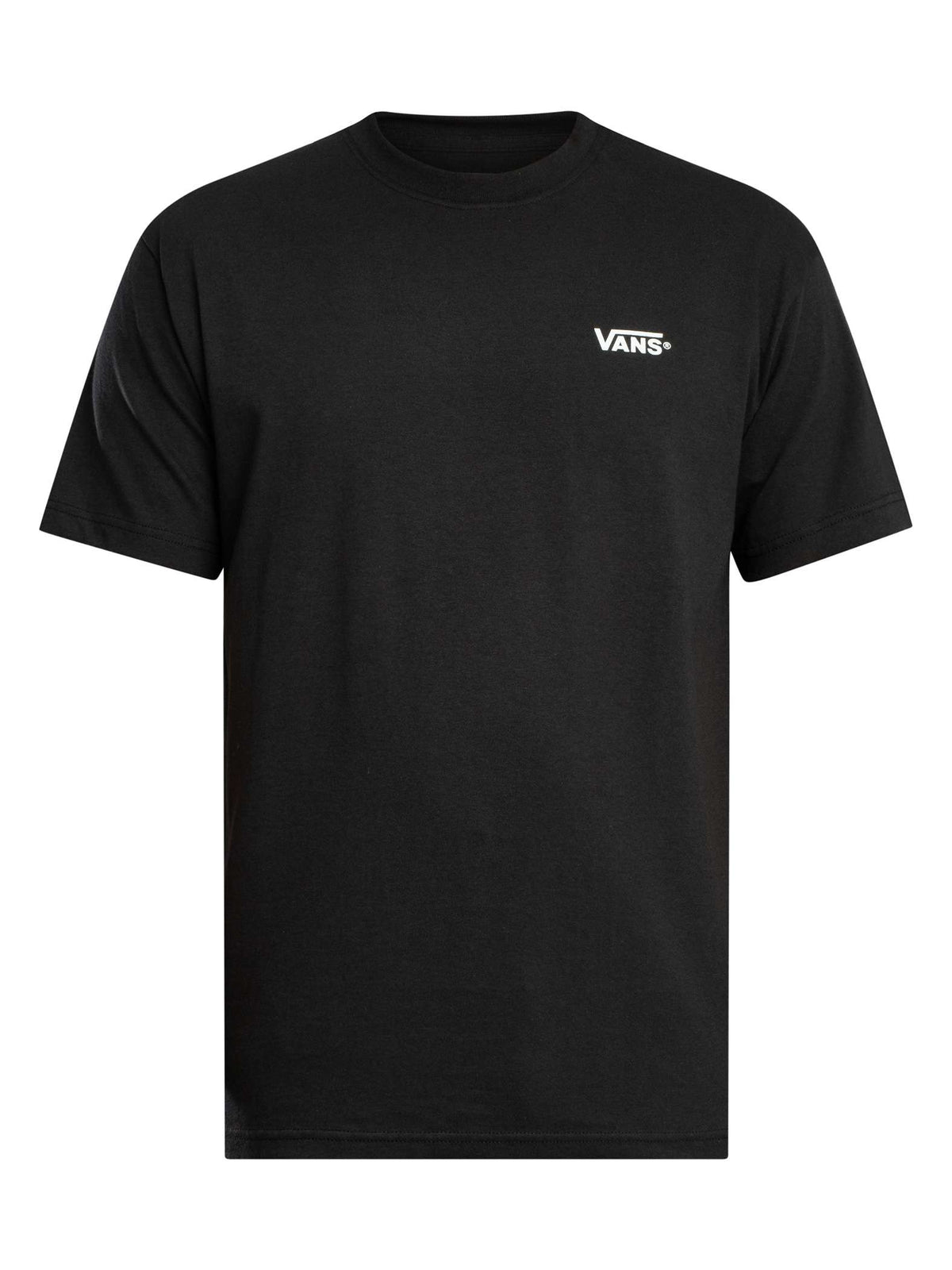 Vans New Left Chest SS Tee Black/White | Vans | - Northshore Newquay - Surf/Skate Shop