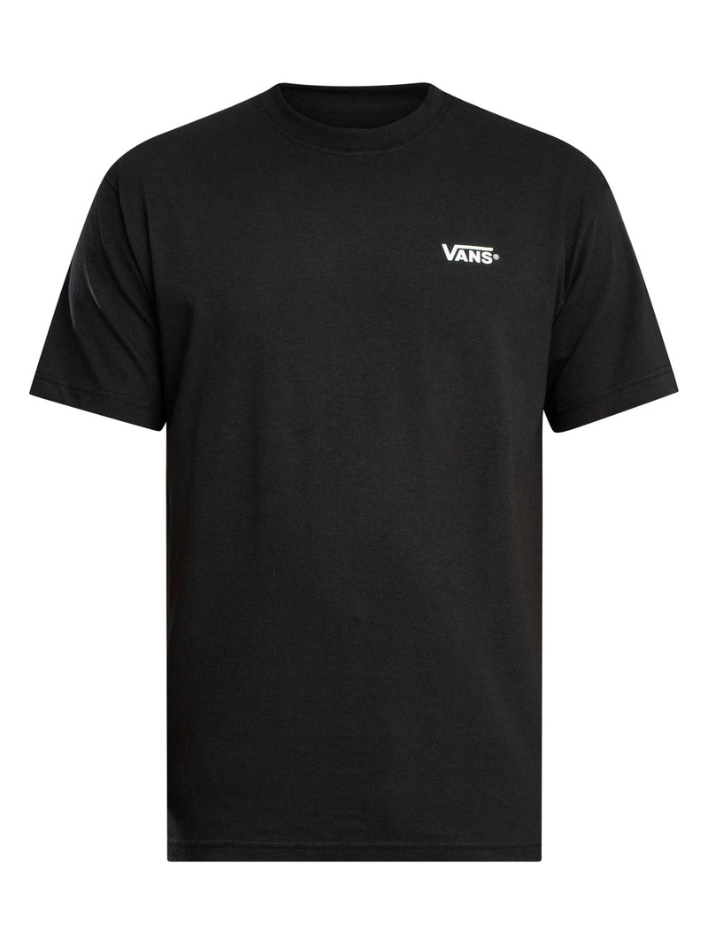 Vans New Left Chest SS Tee Black/White | Vans | - Northshore Newquay - Surf/Skate Shop