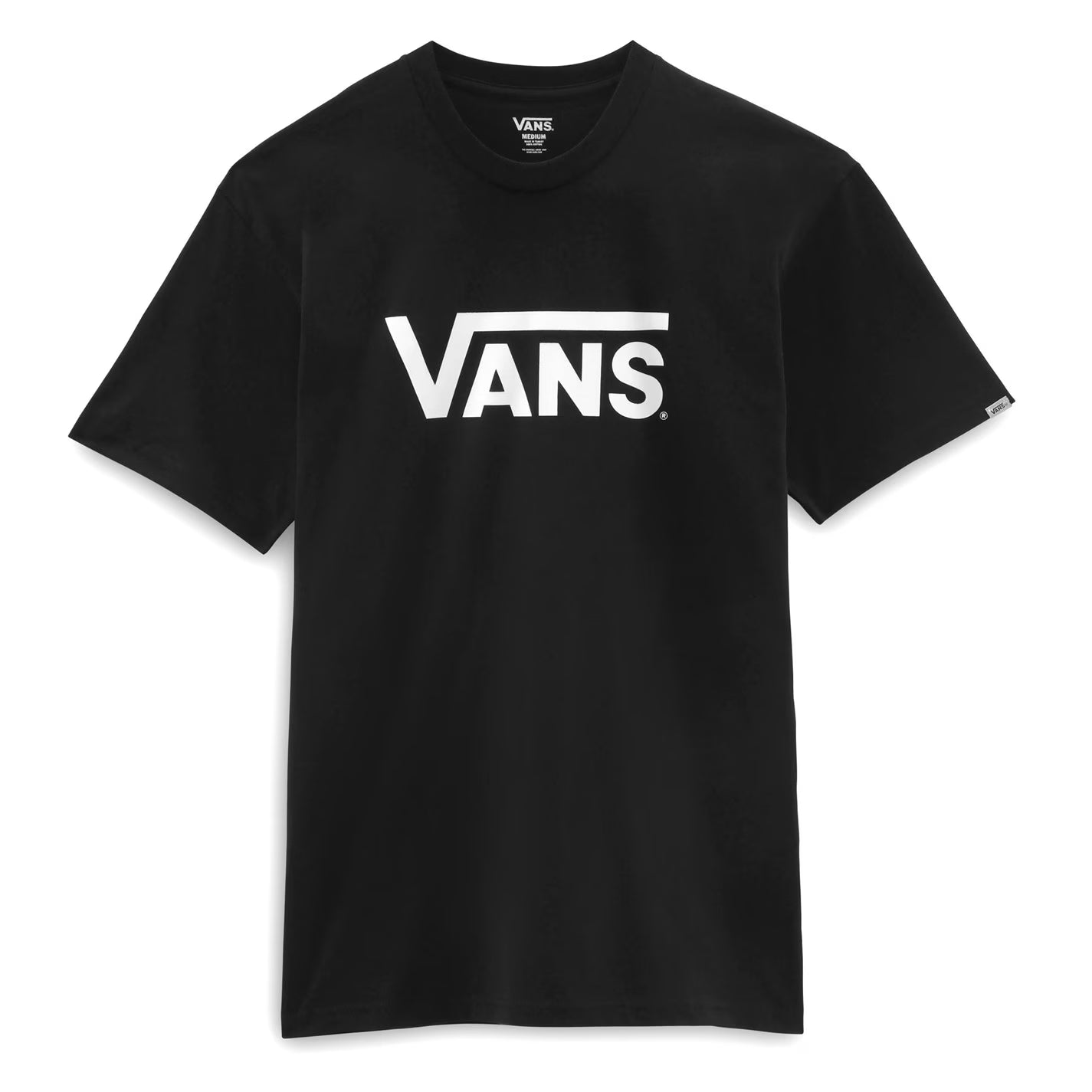 Vans Classic T-Shirt-Black/White XXL | Vans | T Shirt