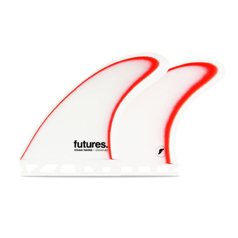 Ethan Ewing Thruster Surfboard Fins Size Large – Red | Futures | Thruster