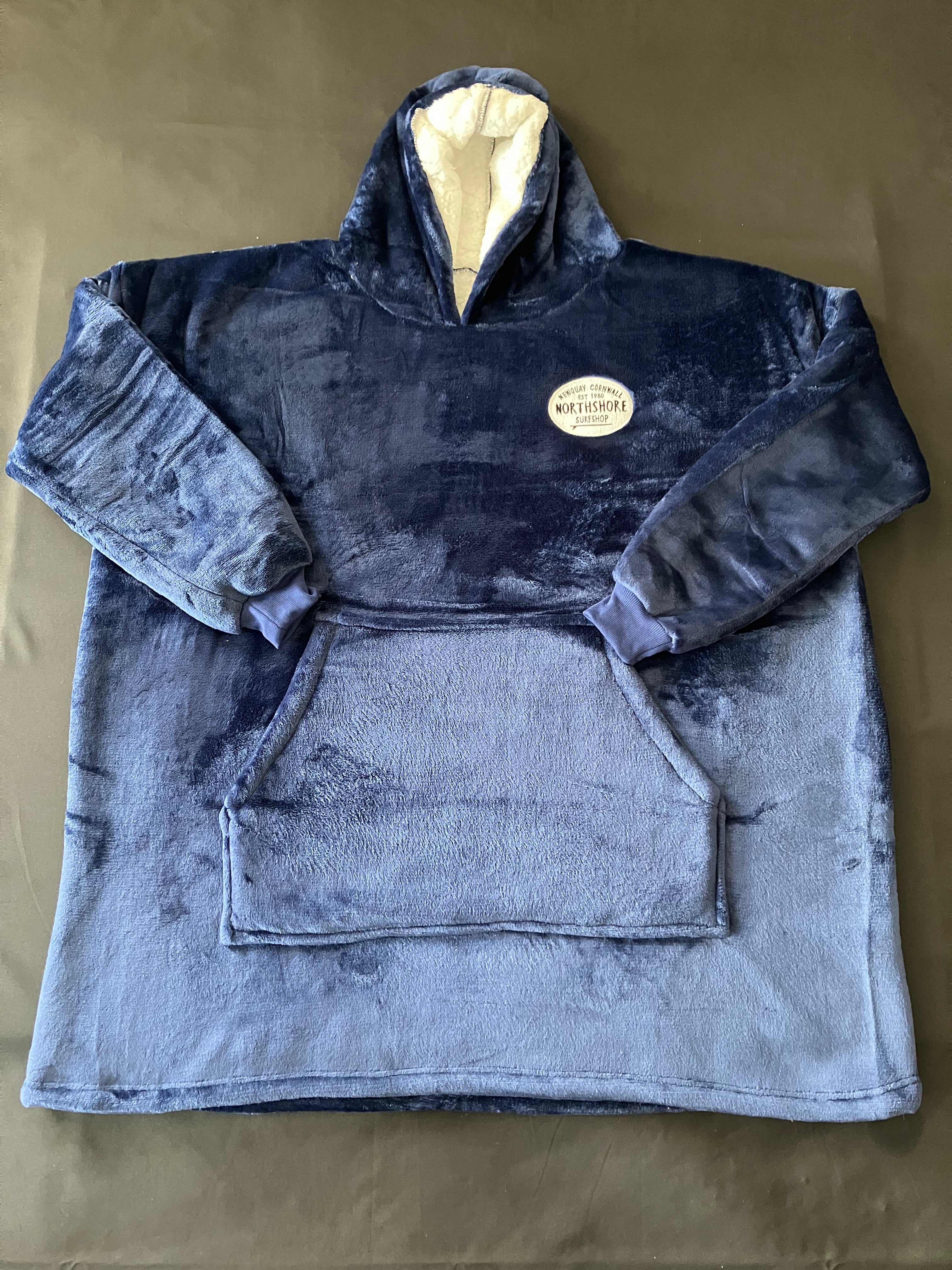 Snuggle Fleece Robe | Navy | Northshore Surf Shop | Fleece Robe - Northshore Newquay - Surf/Skate Shop
